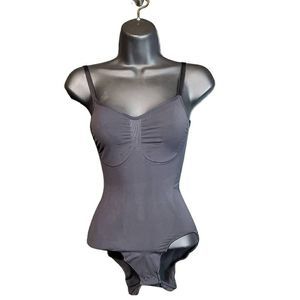 SKIMS 💙 Seamless Sculpt Brief Bodysuit in Onyx Size L/XL Shapewear